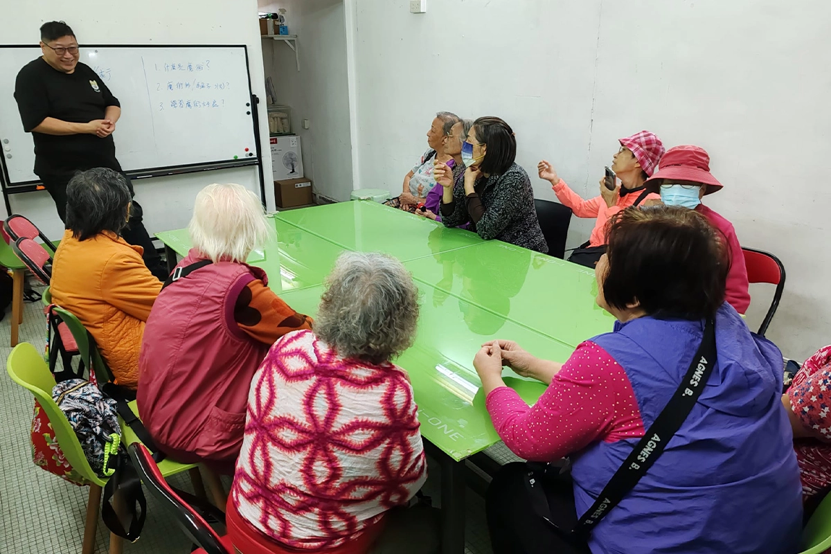 聖誕魔術班第二場活動照片2