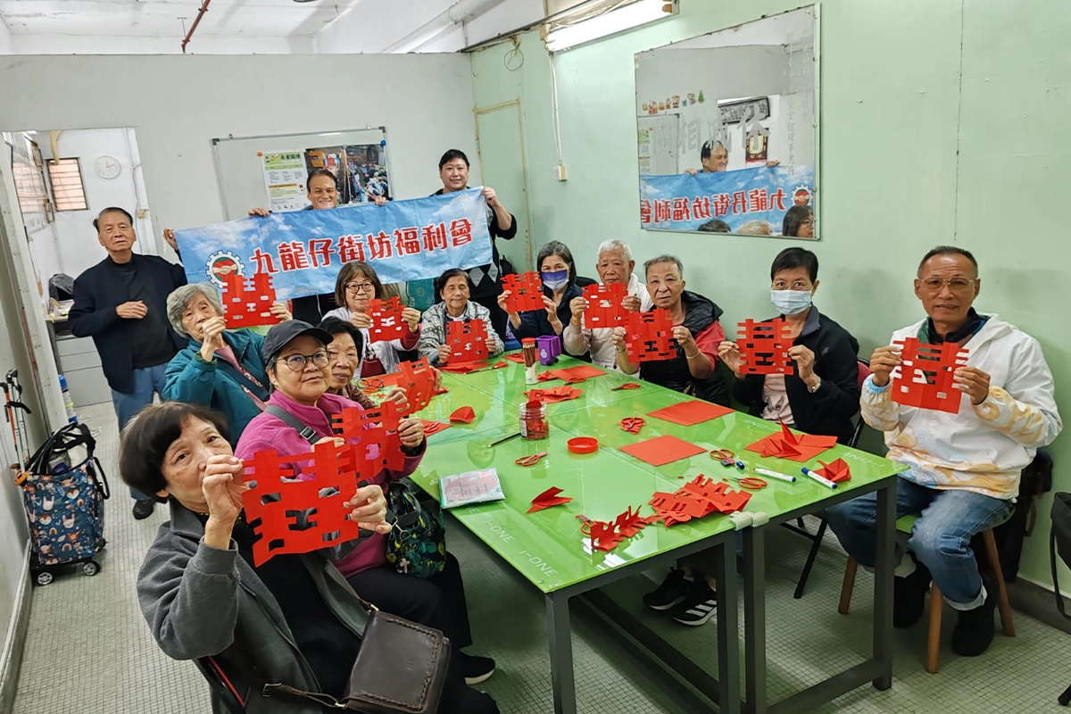 新春剪紙班第一場活動照片2