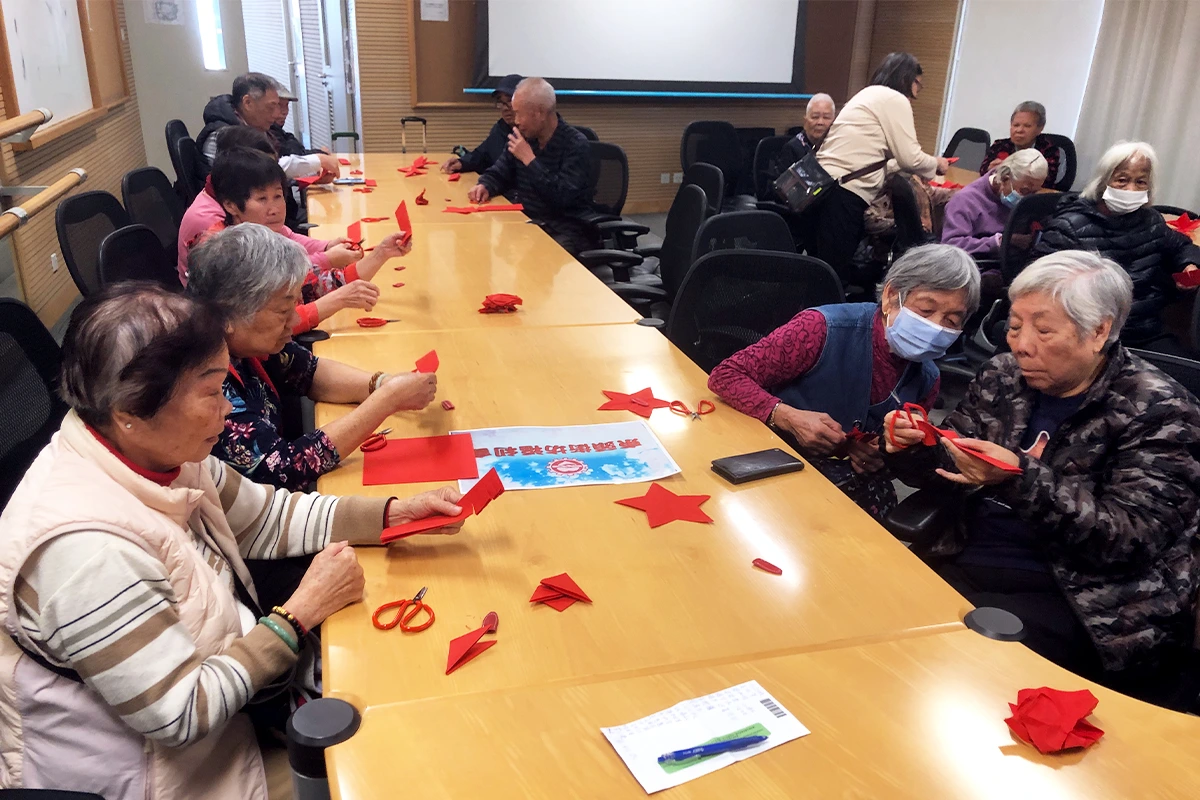 新春剪紙班第三場活動照片1