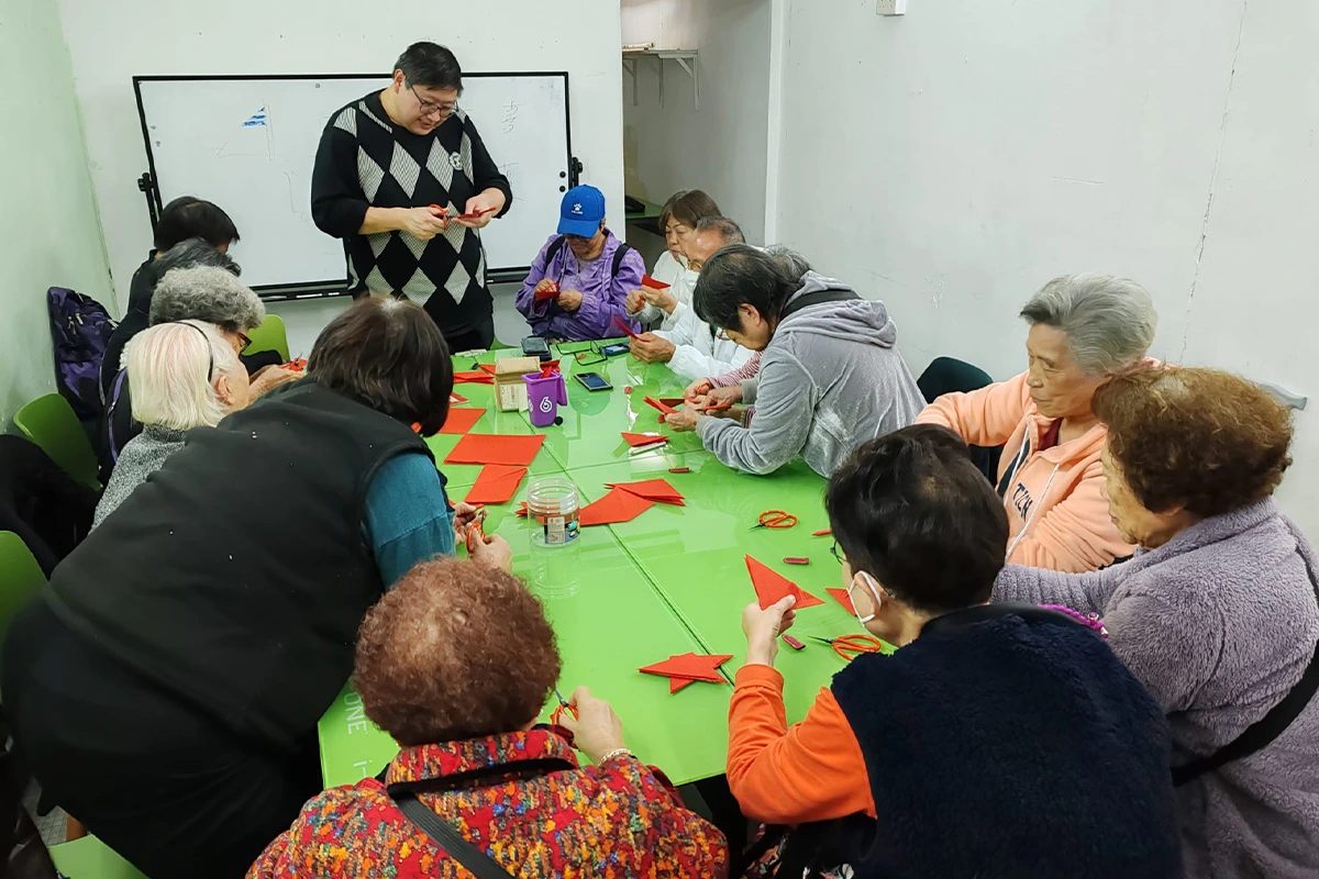 新春剪紙班第四場活動照片2